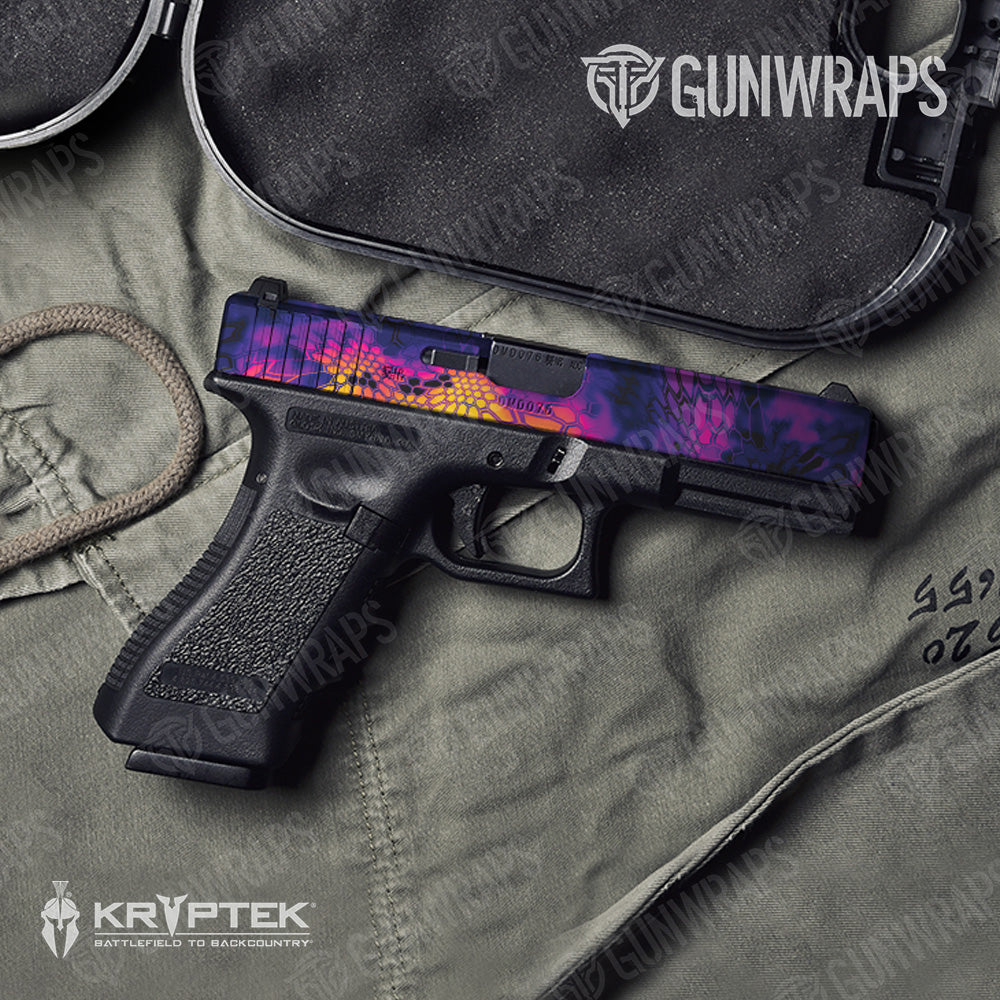 Pistol Slide Kryptek Infrared Camo Gun Skin Vinyl Wrap