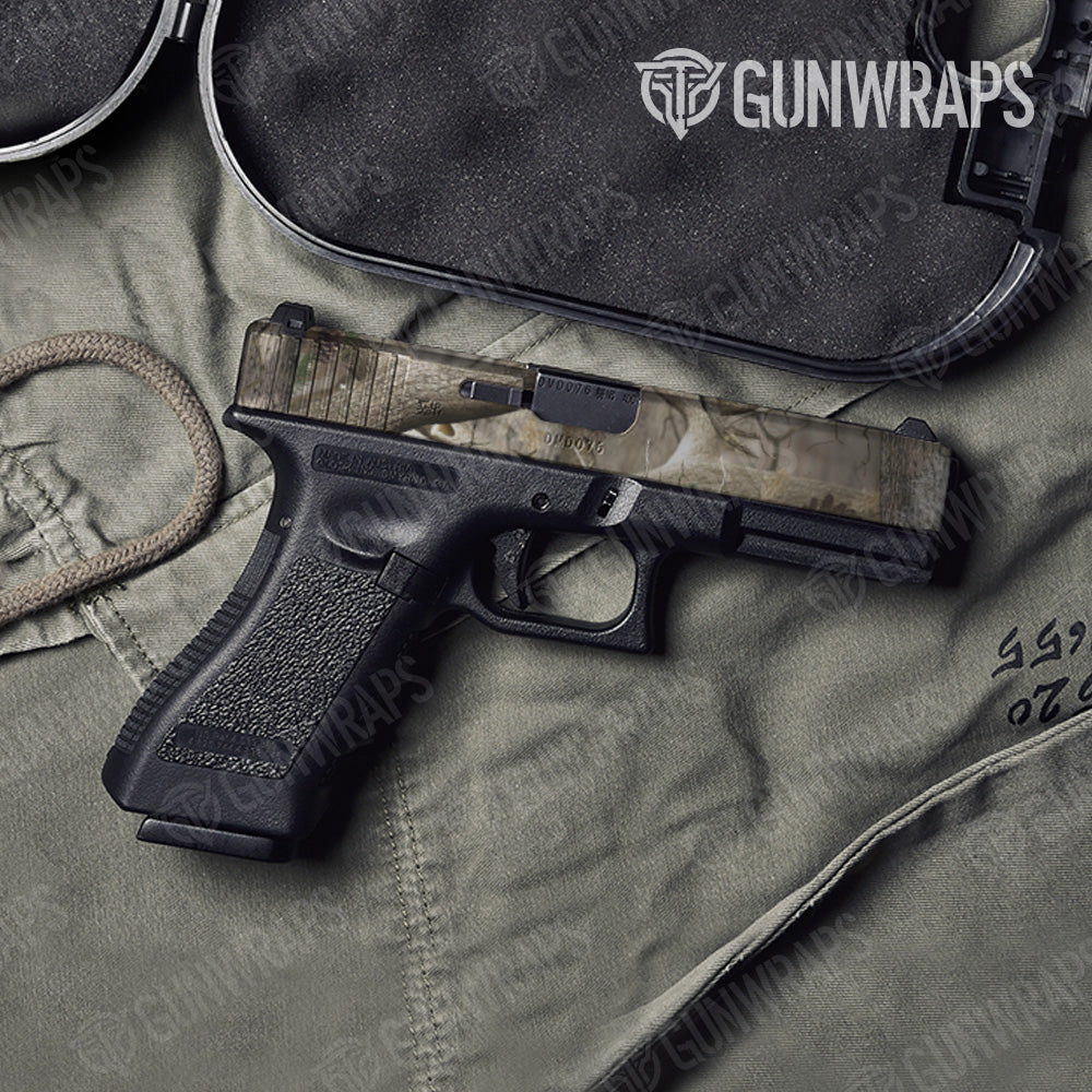 Pistol Slide Nature Lifeless Woods Camo Gun Skin Vinyl Wrap on Sale