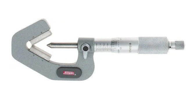 17-812-9 SPI V-Anvil Micrometer 3-Flutes .093 – 1.0″ w/Cert Supply