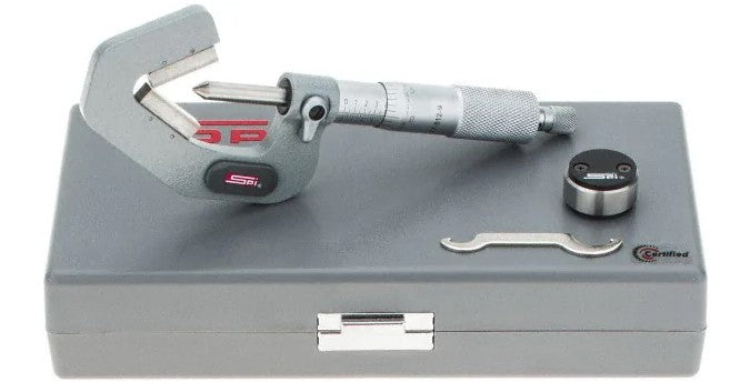 17-812-9 SPI V-Anvil Micrometer 3-Flutes .093 – 1.0″ w/Cert Supply