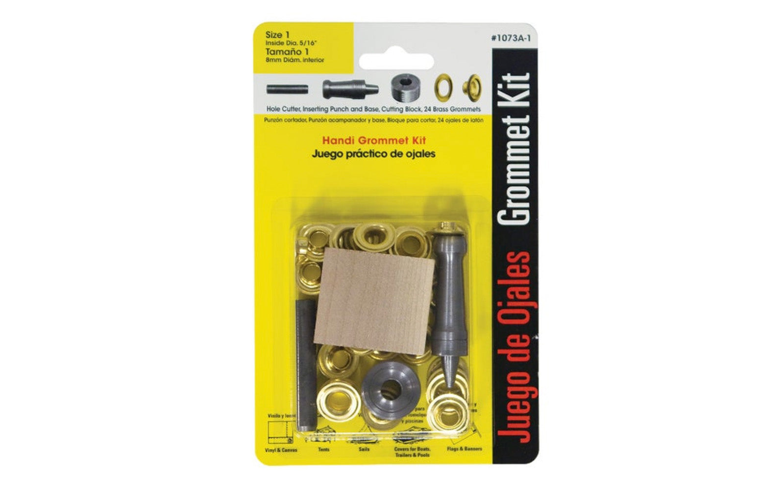 Lord & Hodge 5/16″ Brass Grommet Kit