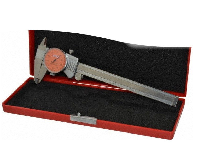 17-985-3 SPI Extra Smooth Movement Dial Caliper 6″ Orange Face w/cert