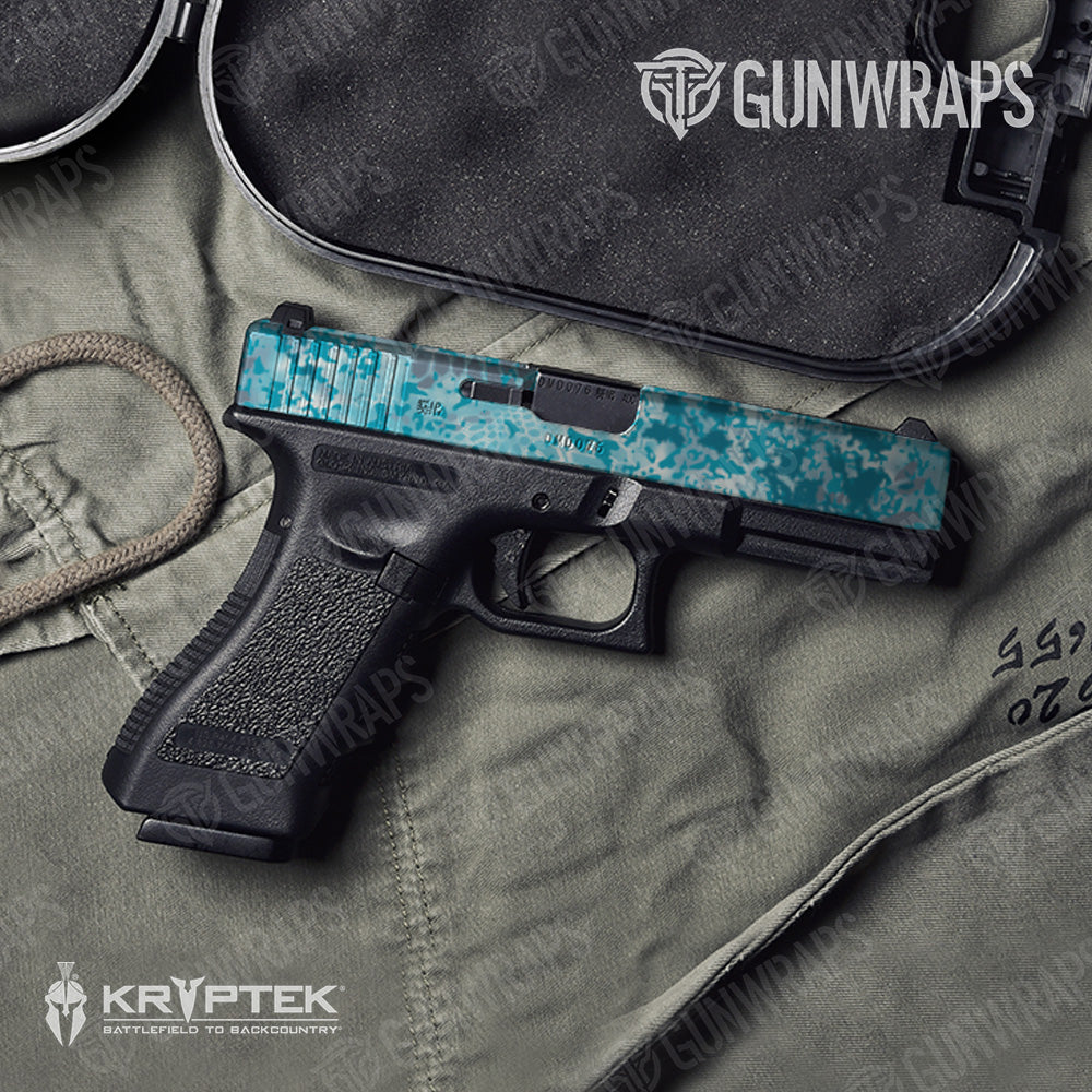 Pistol Slide Kryptek Obskura Shallows Camo Gun Skin Vinyl Wrap Hot on Sale