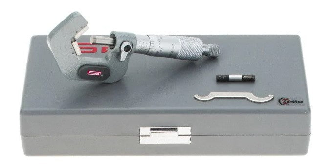 17-813-7 SPI V-Anvil Micrometer 5-Flutes, .2 – 1.0″ w/Cert