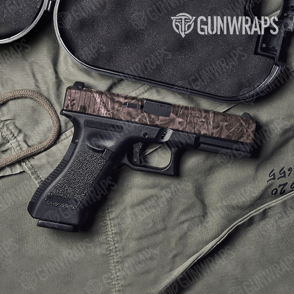 Pistol Slide Nature Vintage Woodland Camo Gun Skin Vinyl Wrap