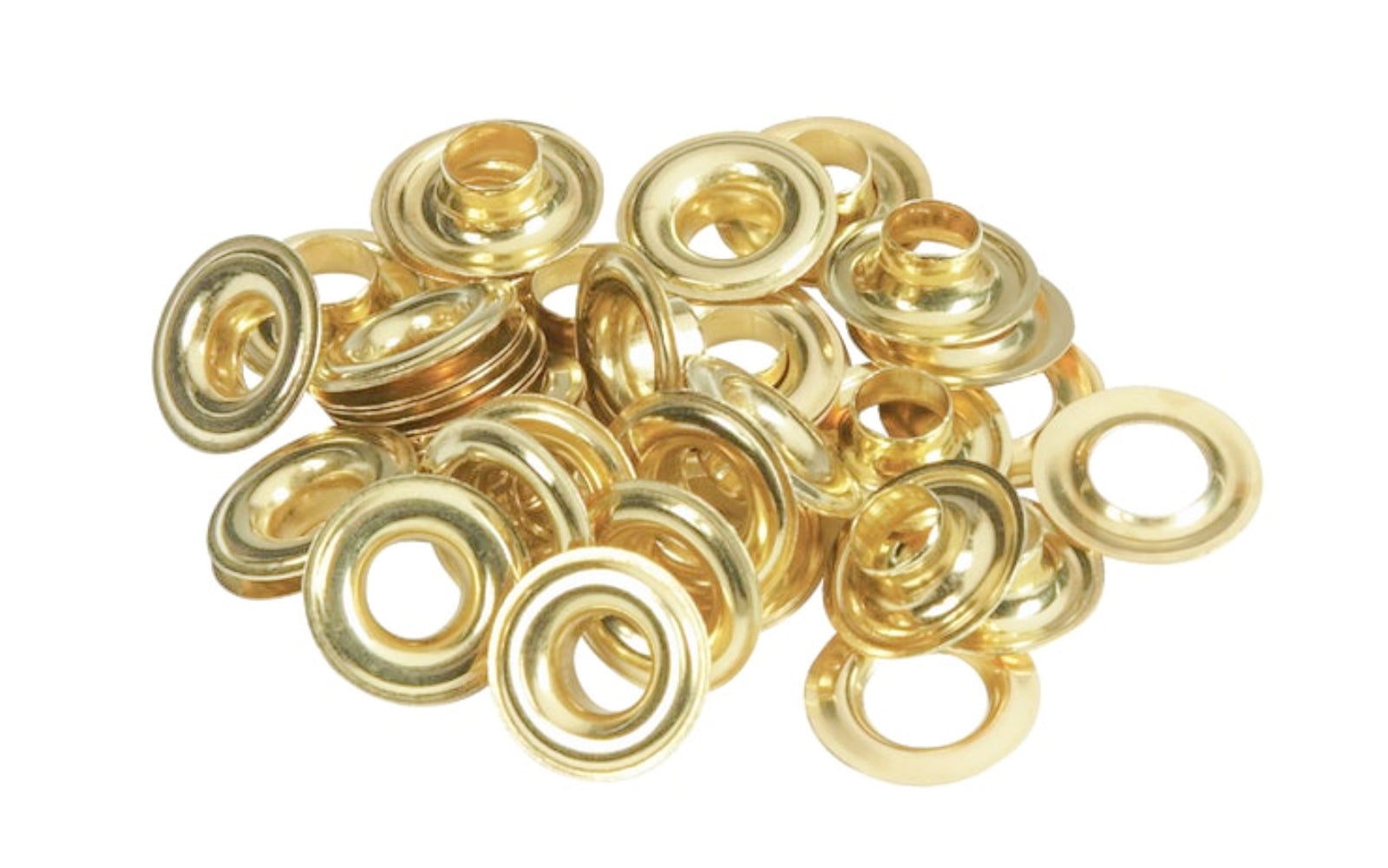 Lord & Hodge 5/16″ Brass Grommets – 24 Sets Hot on Sale