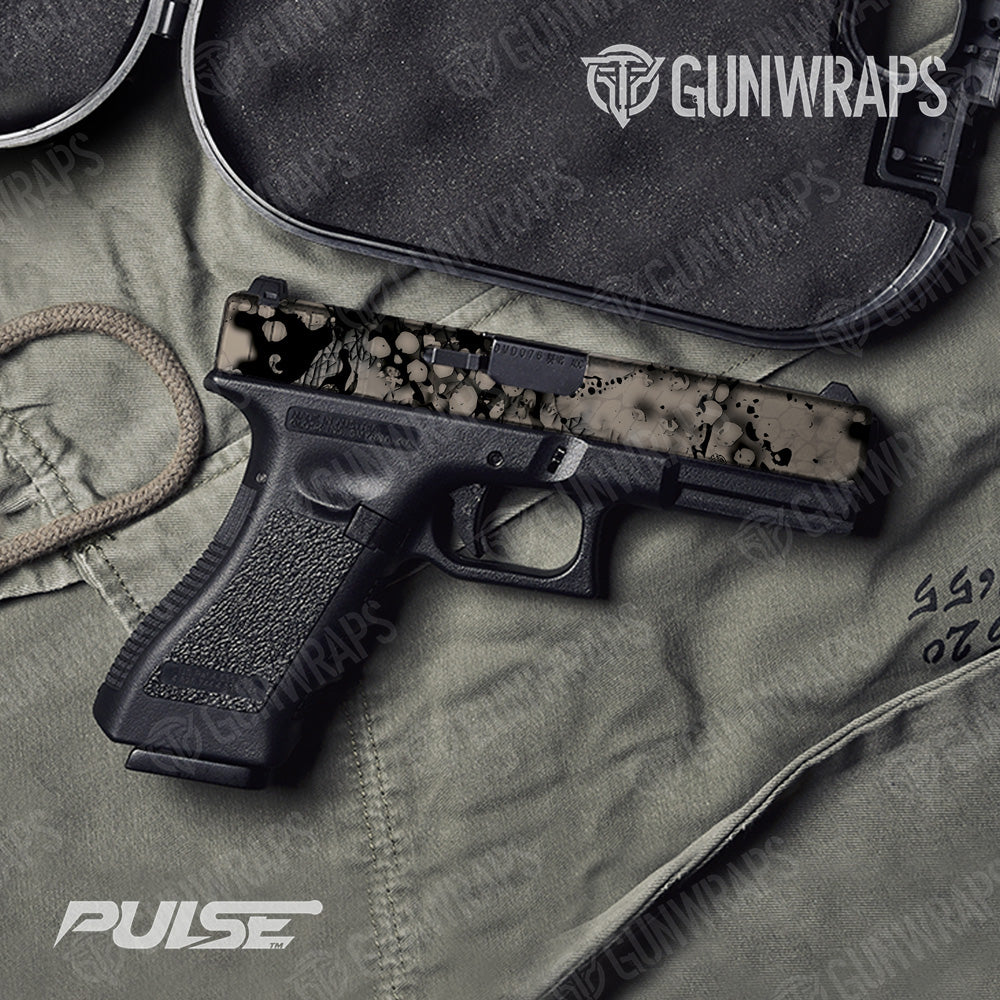 Pistol Slide Pulse Apocalyptic Camo Gun Skin Vinyl Wrap