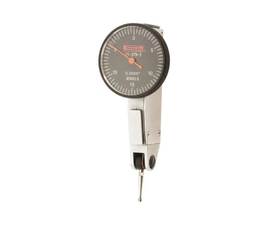 21-504-6 SPI Dial Test Indicator Set .03″ Range – .0005″ Grad Black Face