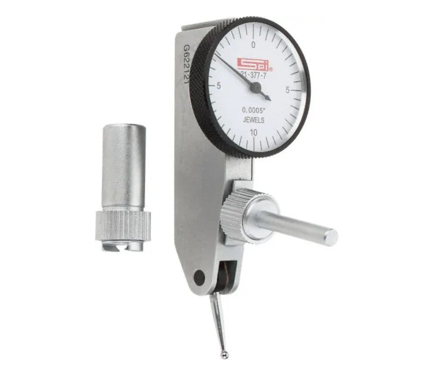21-377-7 SPI Dial Test Indicator .020″ Range – .0005″ Grad with Cert