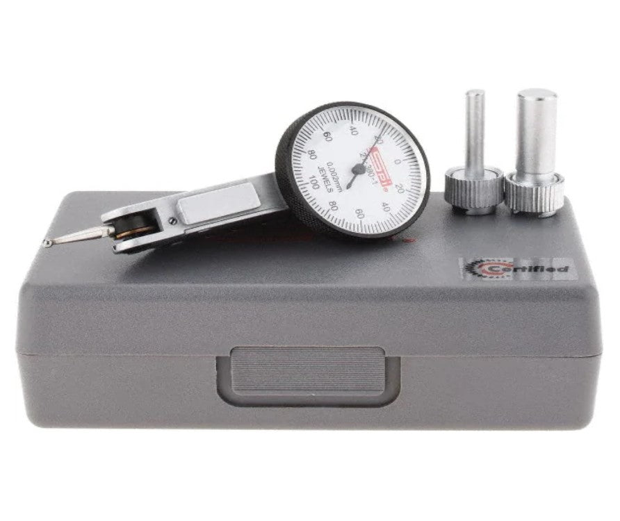 21-380-1 SPI Dial Test Indicator 0.2mm Range – .002mm Grad with cert Online Sale