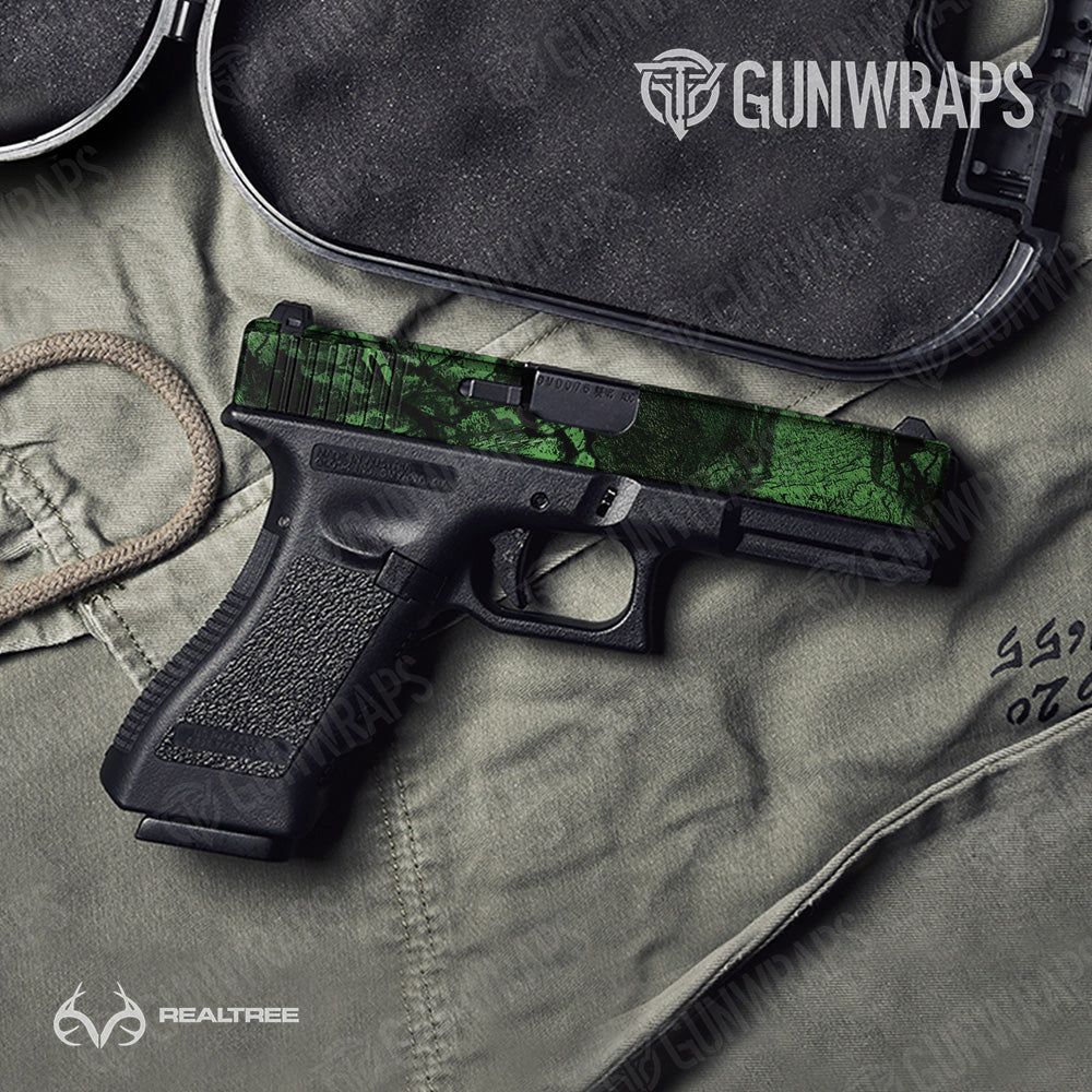 Pistol Slide Realtree WAV3 Monster Camo Gun Skin Vinyl Wrap Hot on Sale