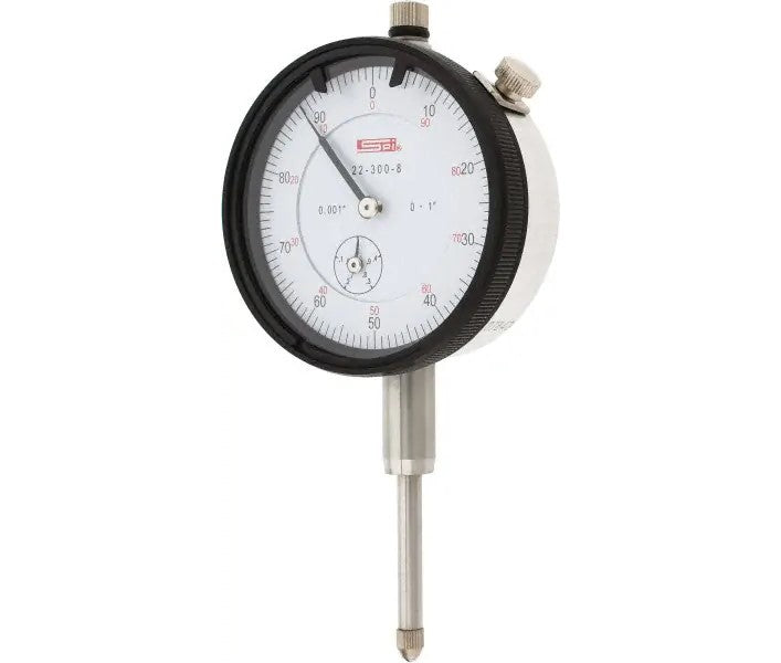 22-300-8 SPI Deluxe Dial Indicator 1″ Range, 0-100, .001″ Grad