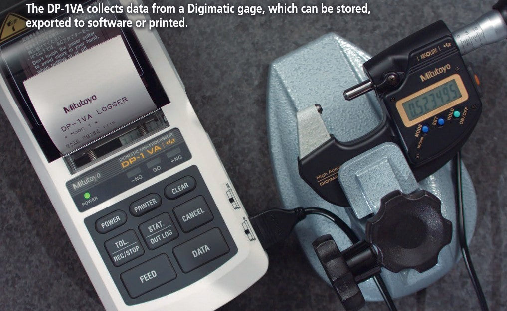 264-505A Mitutoyo DP-1VA Data Printer – Data Logger