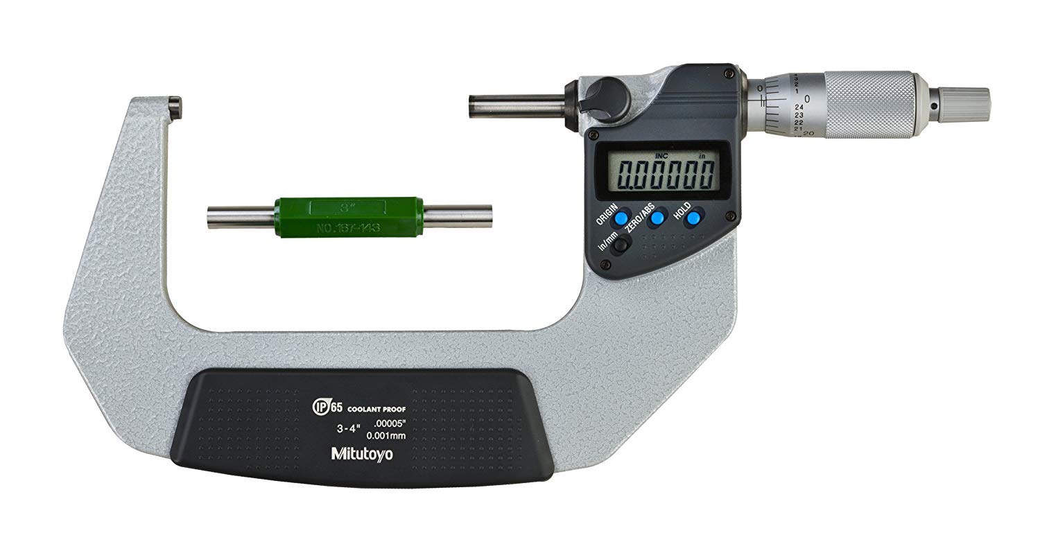293-343-30 Mitutoyo Micrometer 3-4″ – No SPC Output Supply