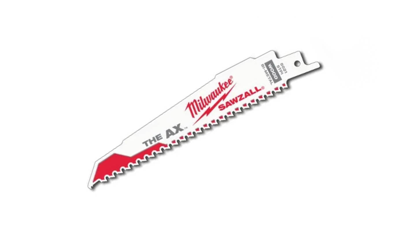 Milwaukee 6″ Reciprocating Saw Blade “Demolition” – 5 T