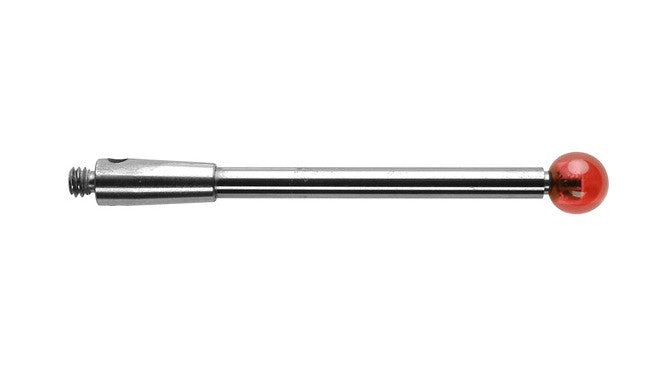 3mm x 30mm CMM Ruby Stylus Carbide Stem M2