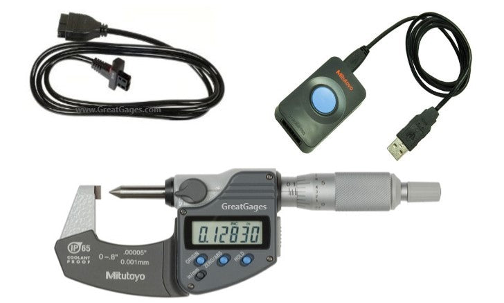 342-371-30-IP-2 Mitutoyo Crimp Micrometer .8″ to PC Package Hot on Sale