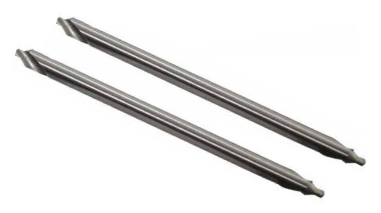 43-248-4-2 Size 2, 60° Long Center Drill 4″ – 2 Pc