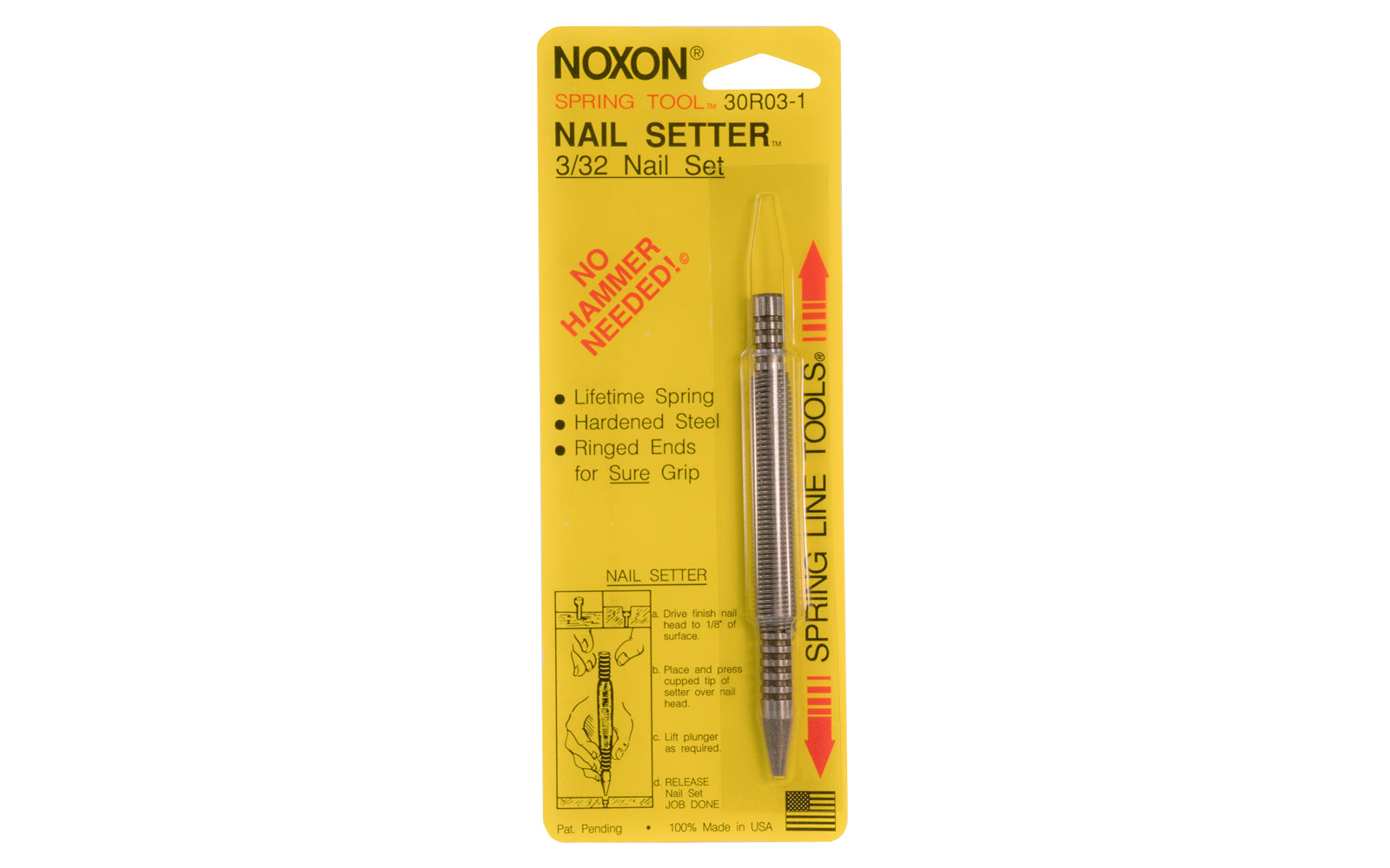 Noxon “Spring Tool” 3/32″ Nail Set
