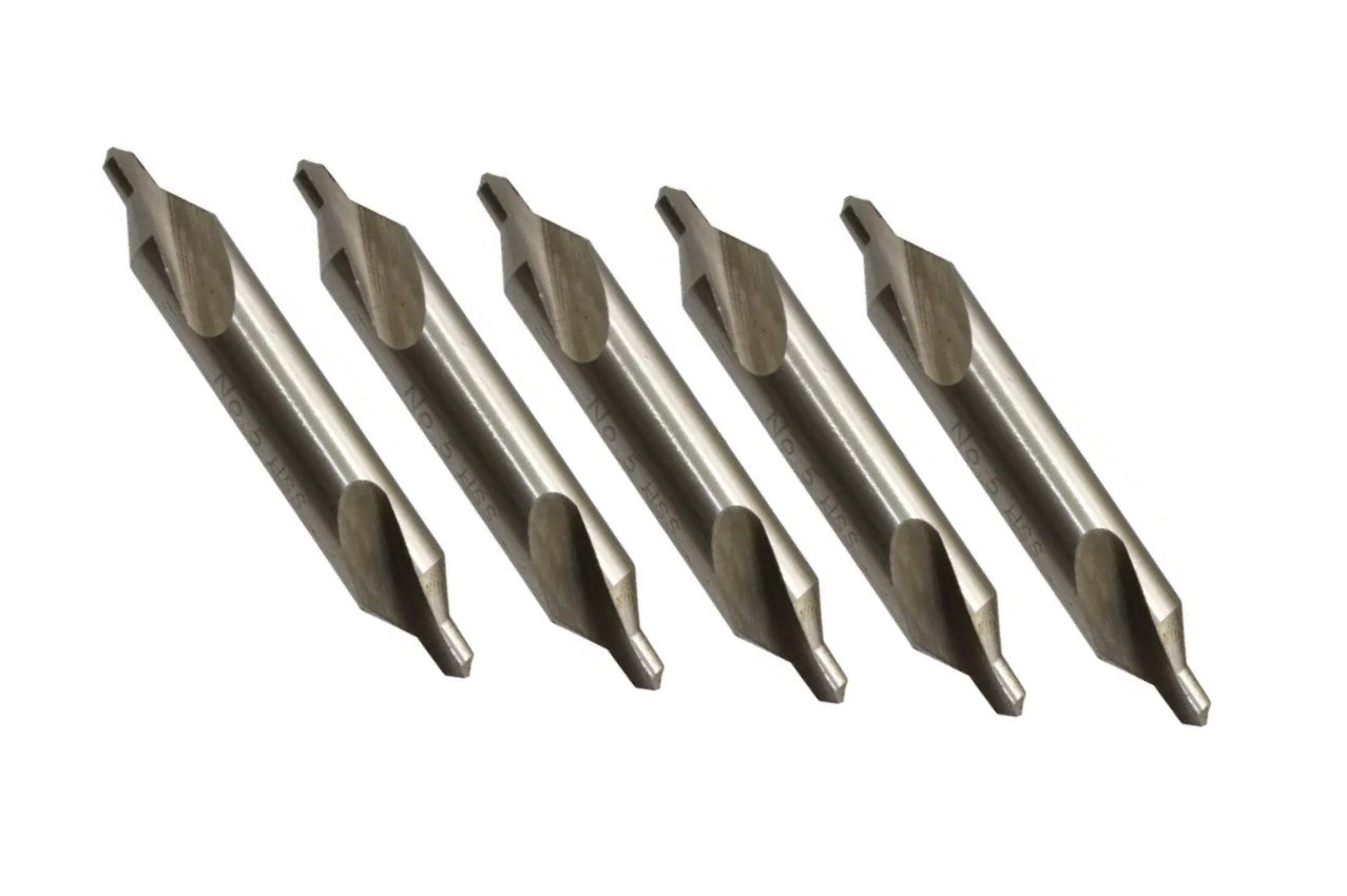 43-271-6 Size 5, 60° Center Drill 5 Pc