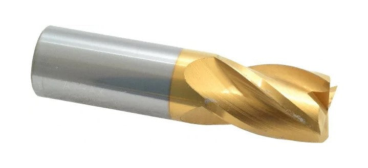 45-422-3 TiN Coated 4-Flute End Mill 1″ x 4″ OAL