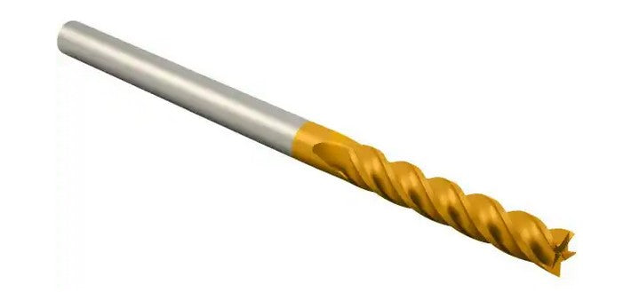 45-412-4 TiN Coated 4-Flute End Mill 1.5″ x 6″ OAL