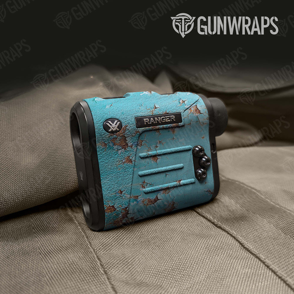 Rangefinder Rust 3D Tiffany Blue Gear Skin Vinyl Wrap