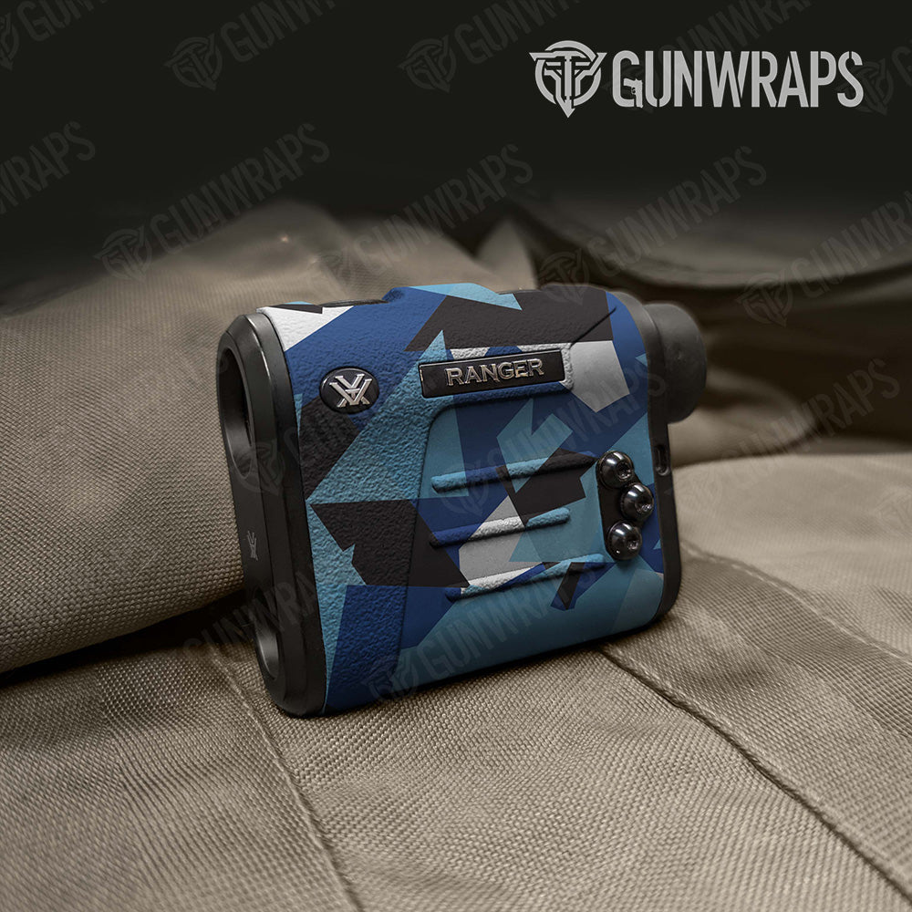 Rangefinder Shattered Baby Blue Camo Gear Skin Vinyl Wrap