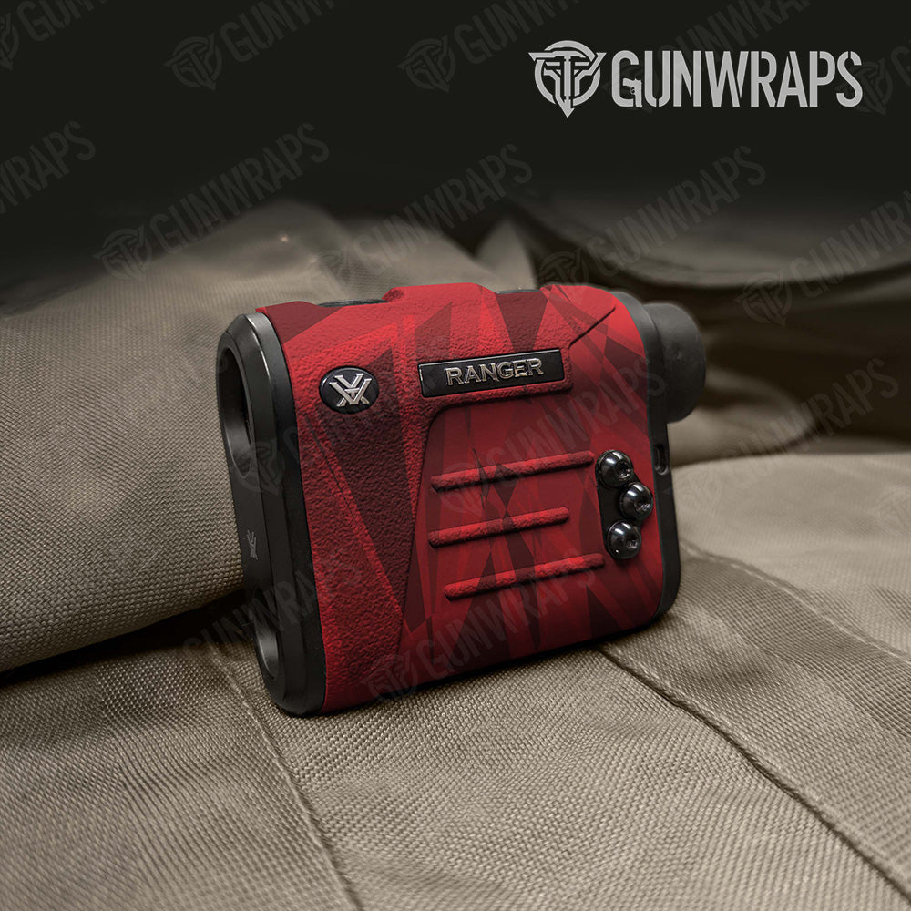 Rangefinder Sharp Elite Red Camo Gear Skin Vinyl Wrap