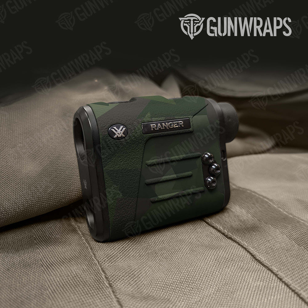 Rangefinder Shattered Army Dark Green Camo Gear Skin Vinyl Wrap