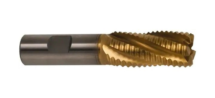 47-537-6 M-42 Cobalt TiN Coated Roughing End Mill 3/4″ x 6.25″ OAL