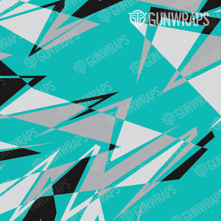 Rangefinder Sharp Tiffany Blue Tiger Camo Gear Skin Vinyl Wrap
