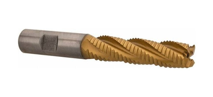47-533-5 M-42 Cobalt TiN Coated Roughing End Mill 5/8″ x 4-5/8″ OAL