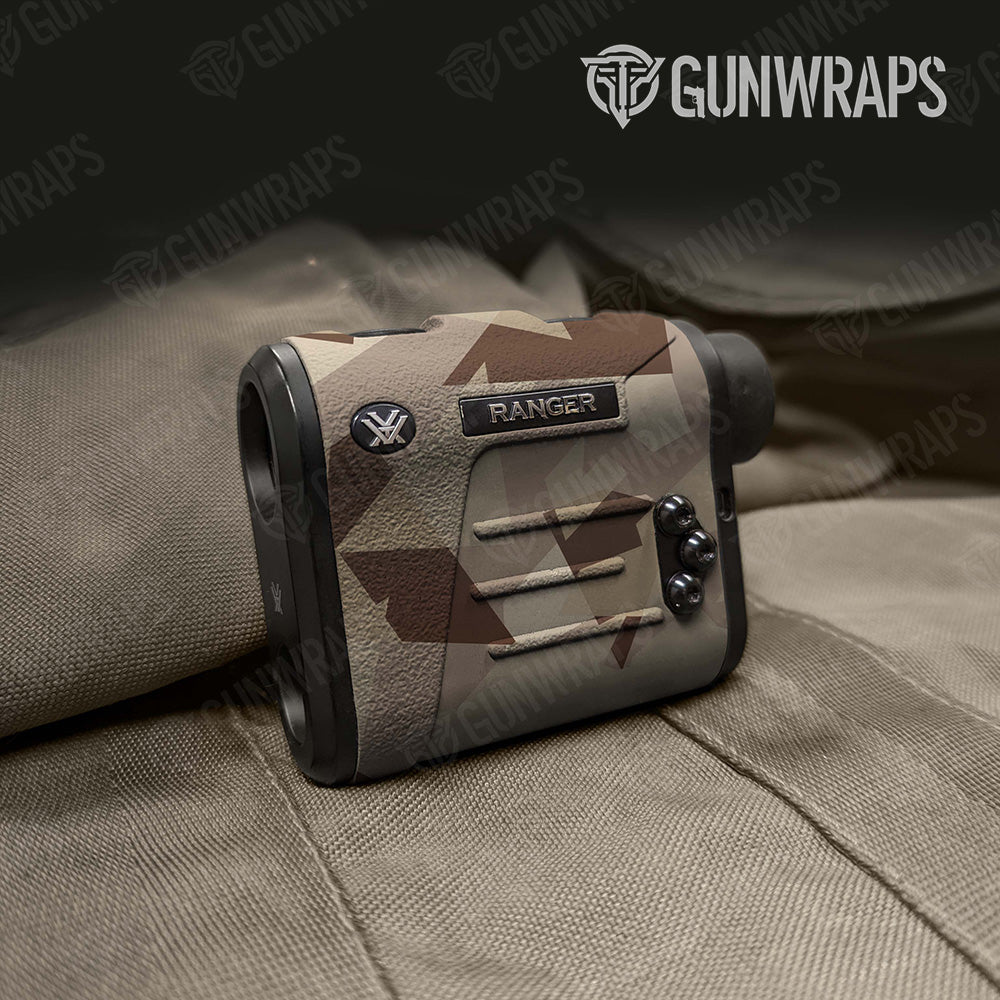 Rangefinder Shattered Desert Camo Gear Skin Vinyl Wrap