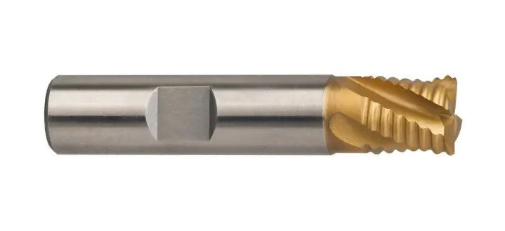 47-527-7 M-42 Cobalt TiN Coated Roughing End Mill 1/2″ x 2.5″ OAL