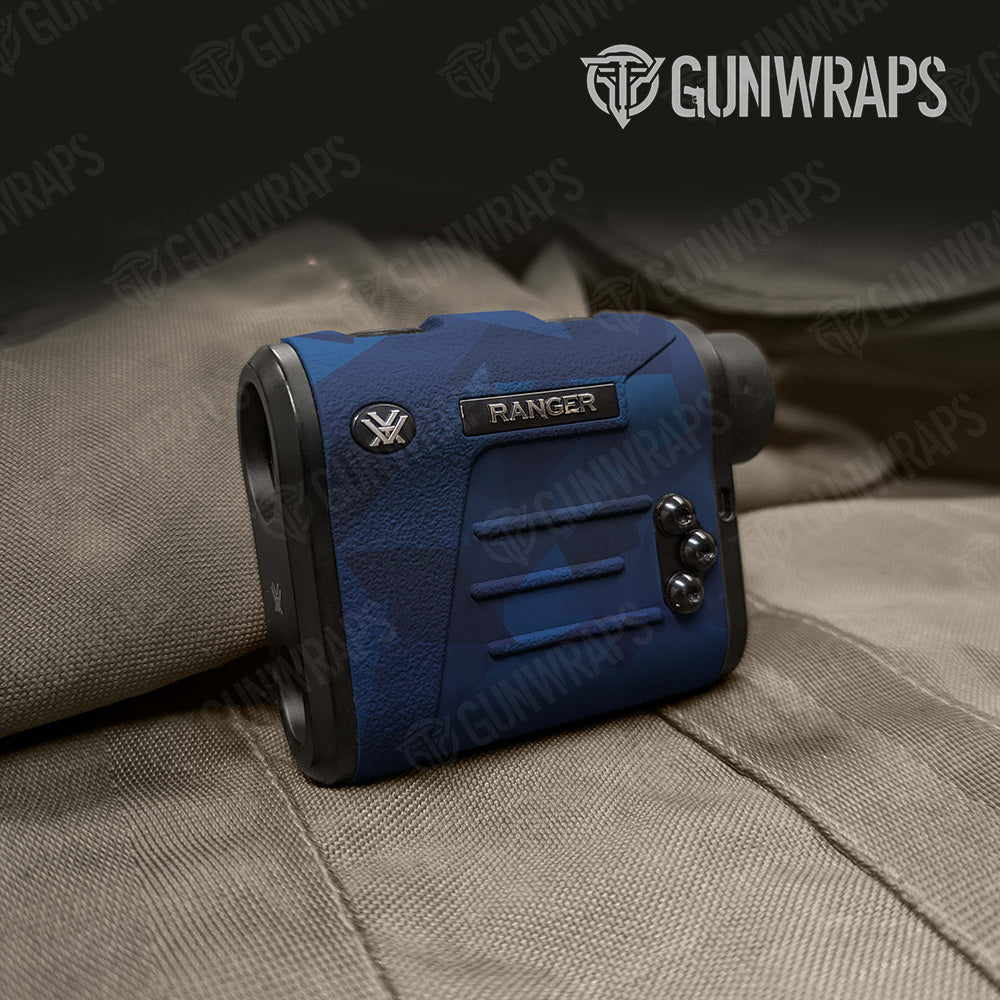 Rangefinder Shattered Elite Blue Camo Gear Skin Vinyl Wrap