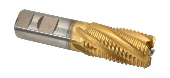 47-547-5 M-42 Cobalt TiN Coated Roughing End Mill 1-1/8″ X 4.5″ OAL