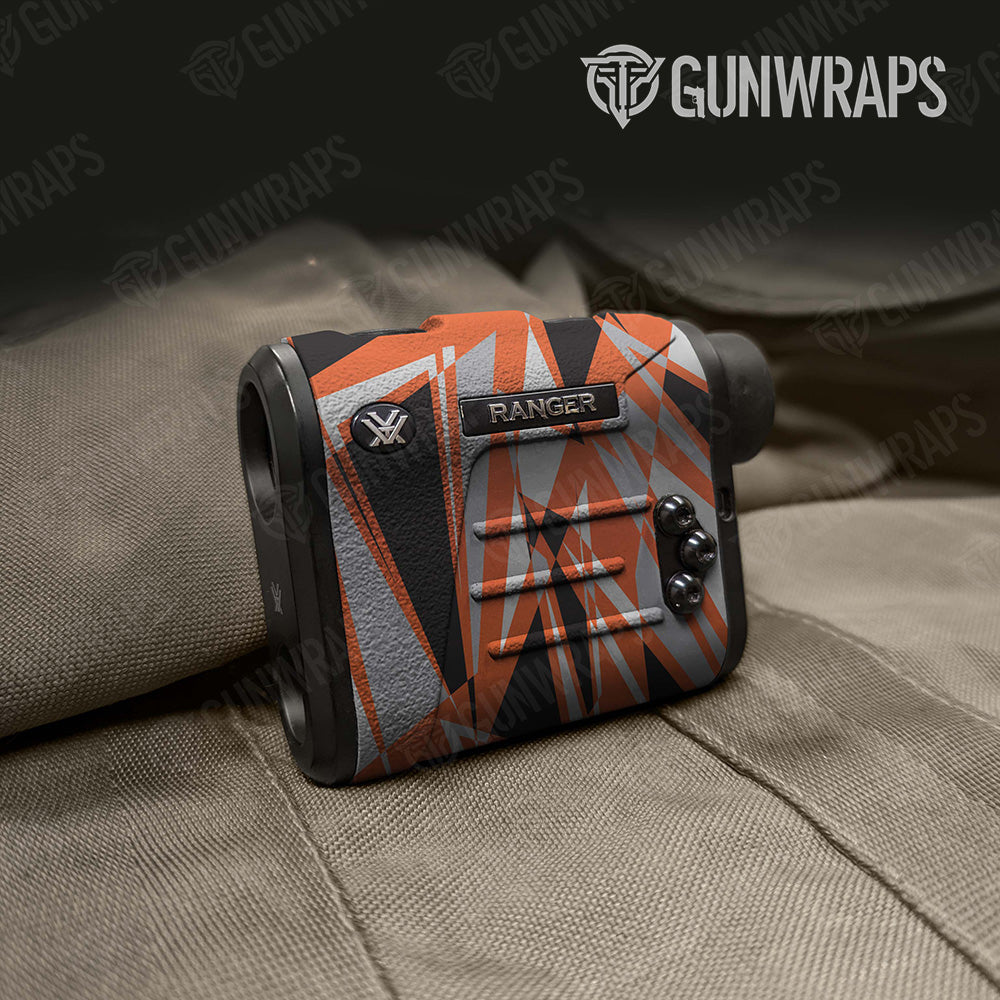 Rangefinder Sharp Orange Tiger Camo Gear Skin Vinyl Wrap