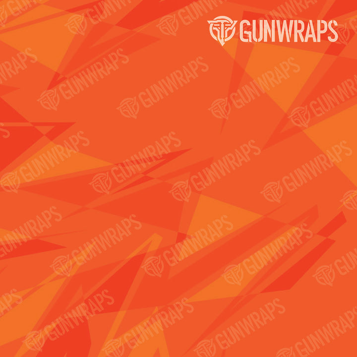 Rangefinder Sharp Elite Orange Camo Gear Skin Vinyl Wrap