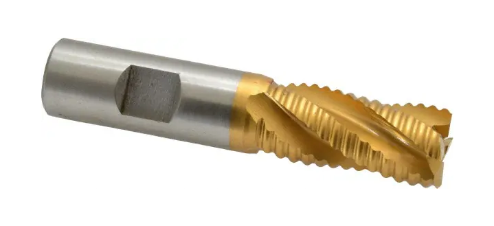 47-535-0 M-42 Cobalt TiN Coated Roughing End Mill 3/4″ x 3.75″ OAL