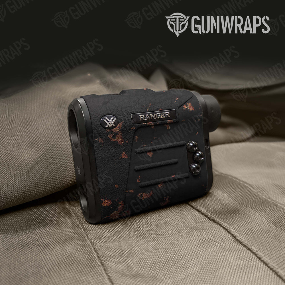 Rangefinder Rust 3D Black Gear Skin Vinyl Wrap Supply
