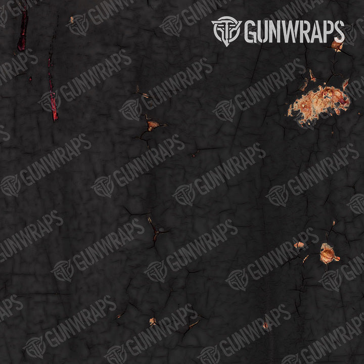Rangefinder Rust 3D Black Gear Skin Vinyl Wrap Supply