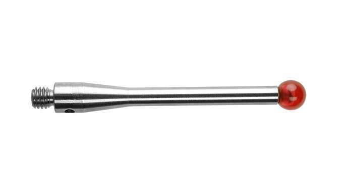 4mm x 30mm CMM Ruby Stylus M3 Carbide Stem