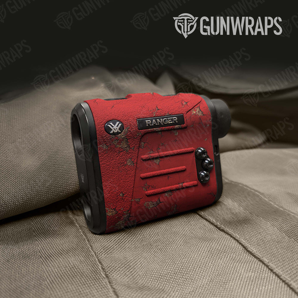 Rangefinder Rust 3D Red Gear Skin Vinyl Wrap