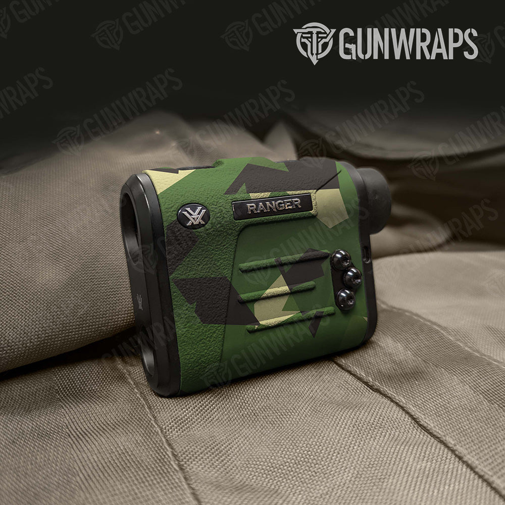 Rangefinder Shattered Jungle Camo Gear Skin Vinyl Wrap