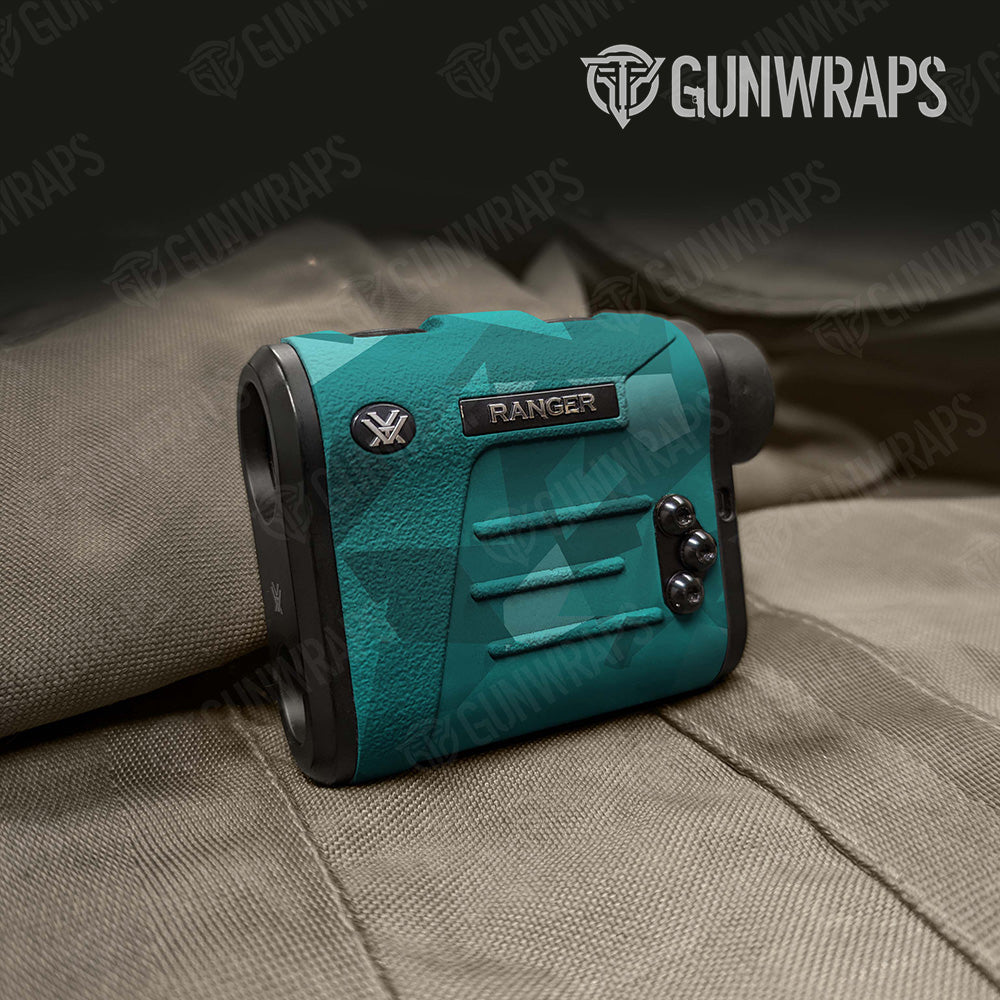 Rangefinder Shattered Elite Tiffany Blue Camo Gear Skin Vinyl Wrap