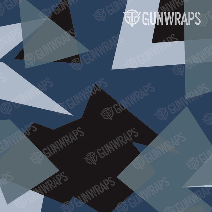 Rangefinder Shattered Navy Camo Gear Skin Vinyl Wrap
