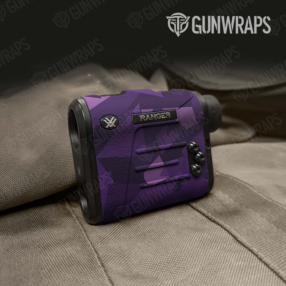 Rangefinder Shattered Elite Purple Camo Gear Skin Vinyl Wrap
