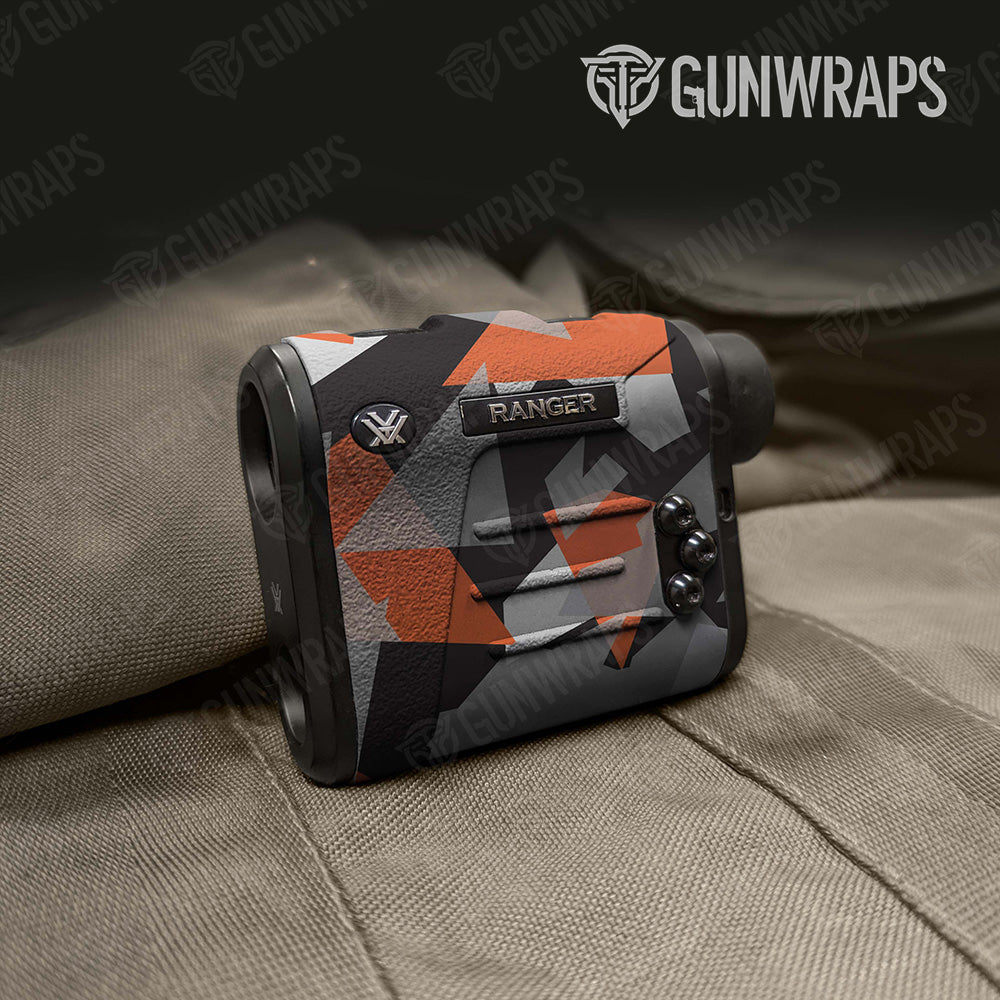 Rangefinder Shattered Orange Tiger Camo Gear Skin Vinyl Wrap Discount