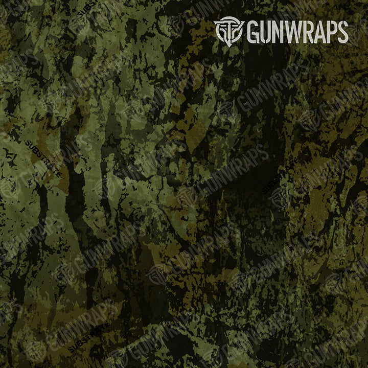 Rangefinder Substrate Shadowbark Camo Gear Skin Vinyl Wrap Film